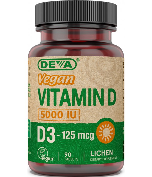 Vegan Vitamin D3 Cholecalciferol Vitamin D3 5000 IU LICHEN